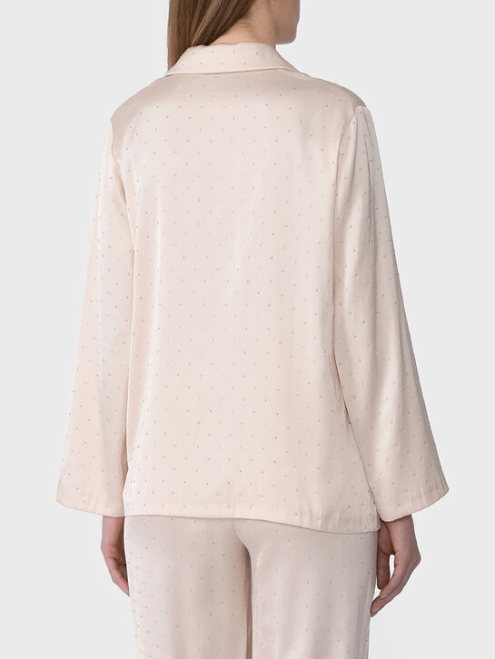 Комплект: жакет+брюки с мелкими стразами Flashin | Фото 6