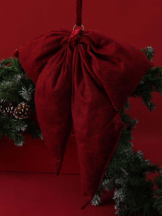 Бант для декора с бархатной текстурой, 50 см Goodwill | Фото 3