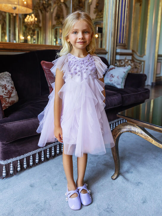 Платье с пайетками и стразами Maison Ava | Фото 2