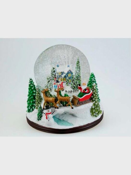 Снежный шар &quot;Зимний дом&quot; Musicboxworld | Фото 2