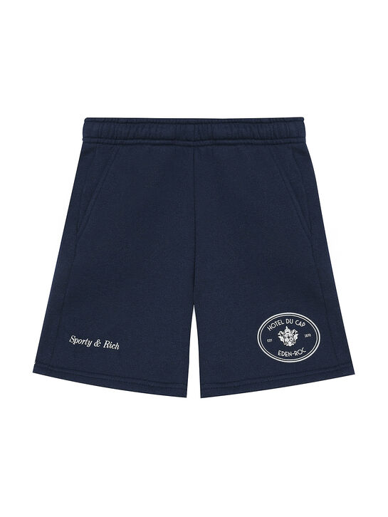 Шорты с лого на штанине Sporty&Rich | Фото 1