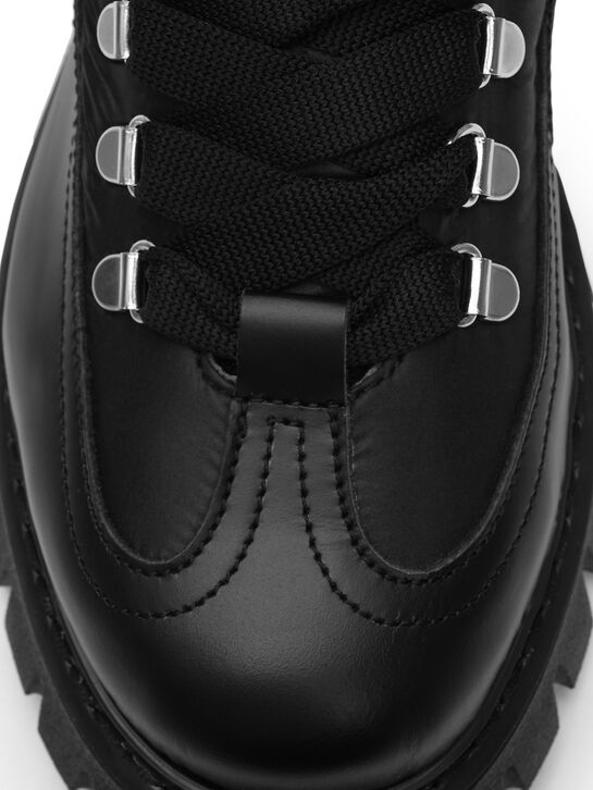 Ботинки с меховой подкладкой, черные Rondinella | Фото 6