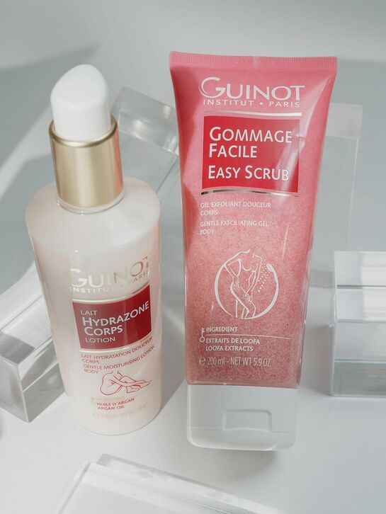 Нежный гель-скраб для тела с экстрактом люффы Gommage Facile, 200 мл GUINOT | Фото 7