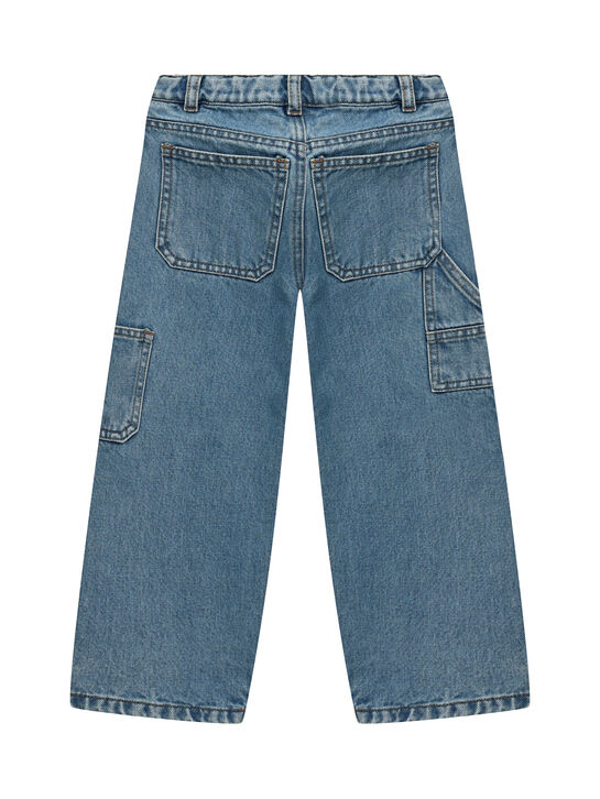 Джинсы с вареным эффектом IL Gufo | Фото 2