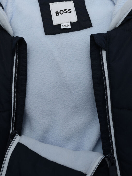 Комбинезон на молнии с логотипом на груди Boss | Фото 5