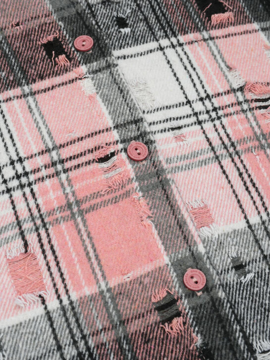 Рубашка oversize в клетку Dan Maralex | Фото 3