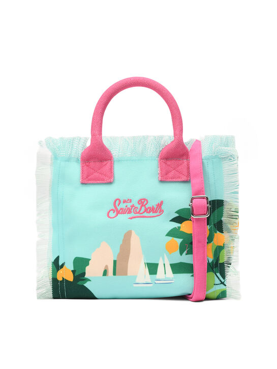 Сумка с принтом &quot;Capri&quot; Saint Barth | Фото 4