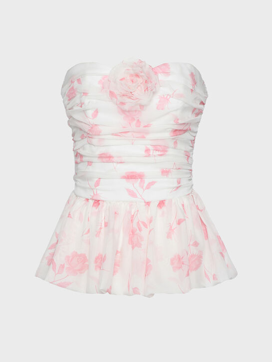 Топ корсетный из шифона Roses & Lace | Фото 1