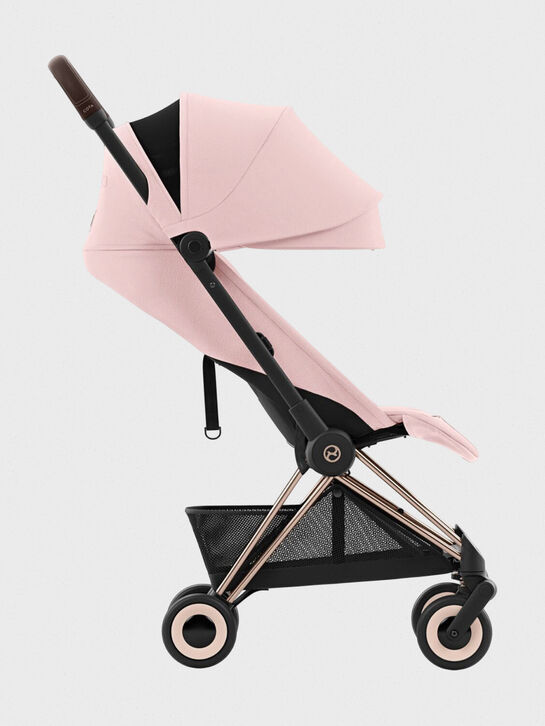 Коляска Coya Rosegold Peach Pink с дождевиком и бампером CYBEX | Фото 5