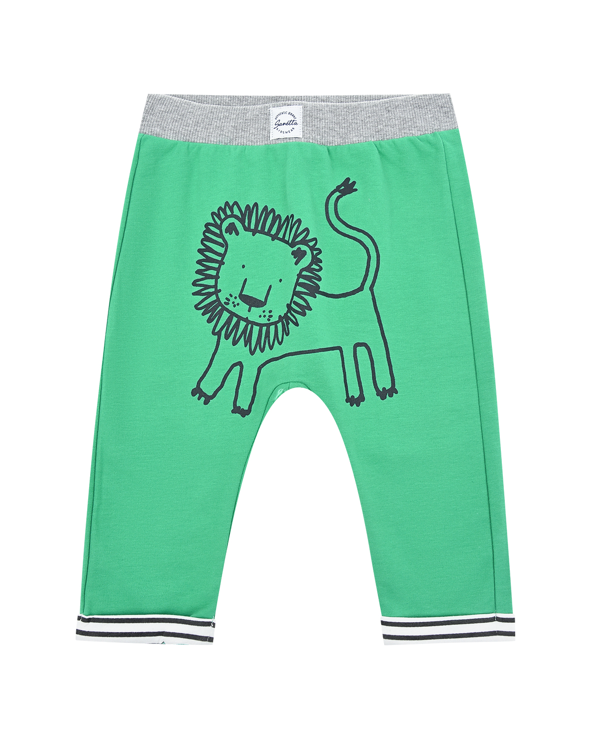 

Спортивные брюки с принтом "Львенок" Sanetta Kidswear детские, Зеленый, Спортивные брюки с принтом "Львенок" Sanetta Kidswear детские