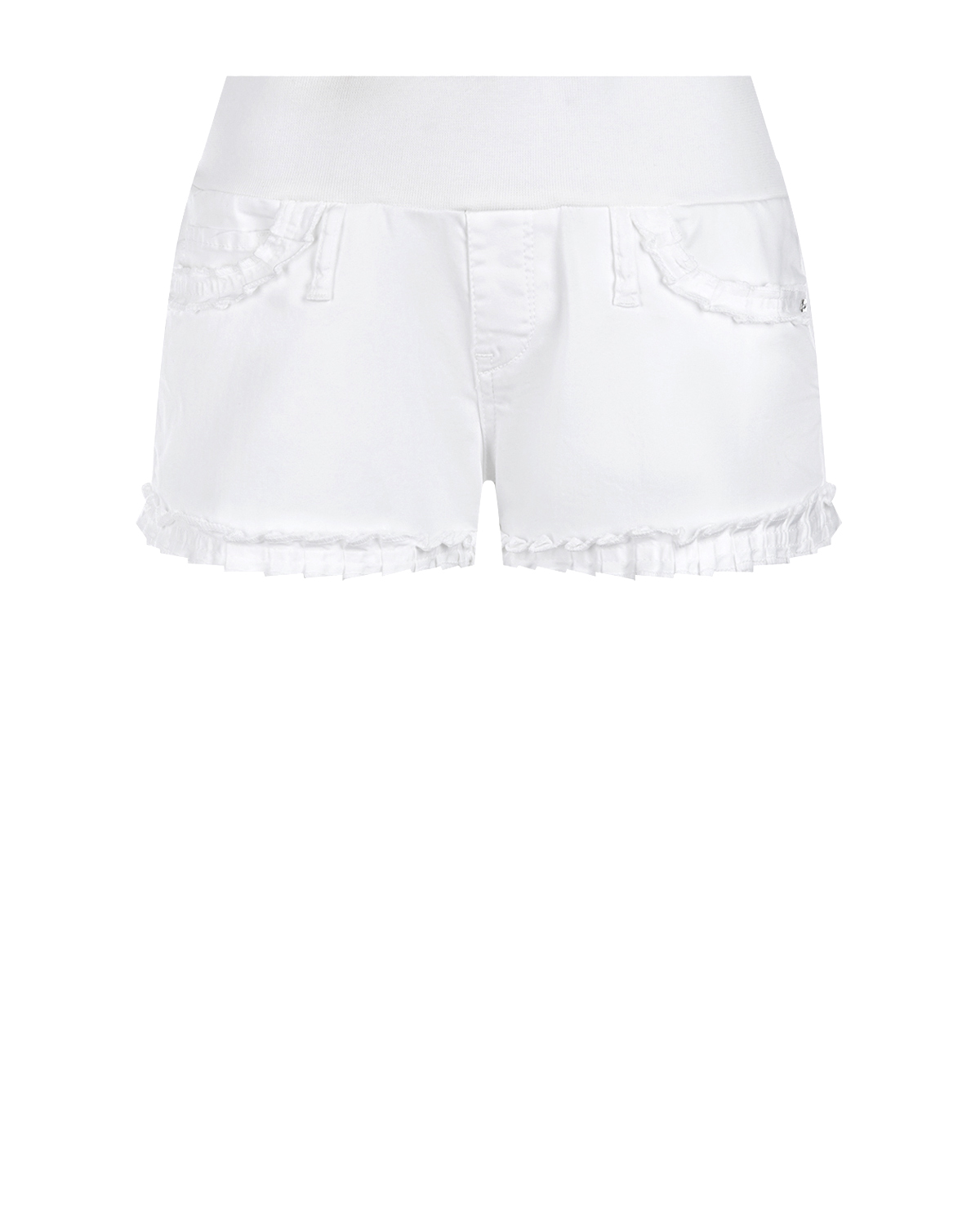 Белые шорты для беременных Pietro Brunelli, размер 42, цвет белый - фото 1