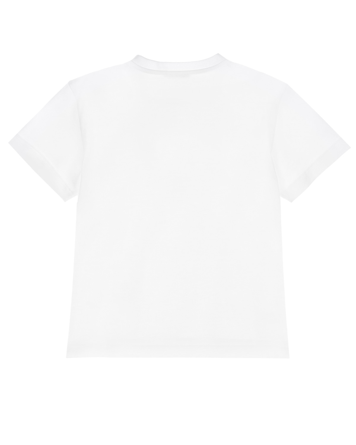 Базовая белая футболка Dolce&Gabbana детская - фото 2