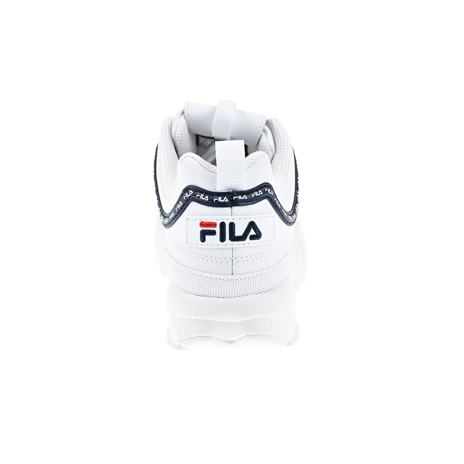 Белые кроссовки с черным кантом FILA детские, размер 33, цвет белый - фото 3