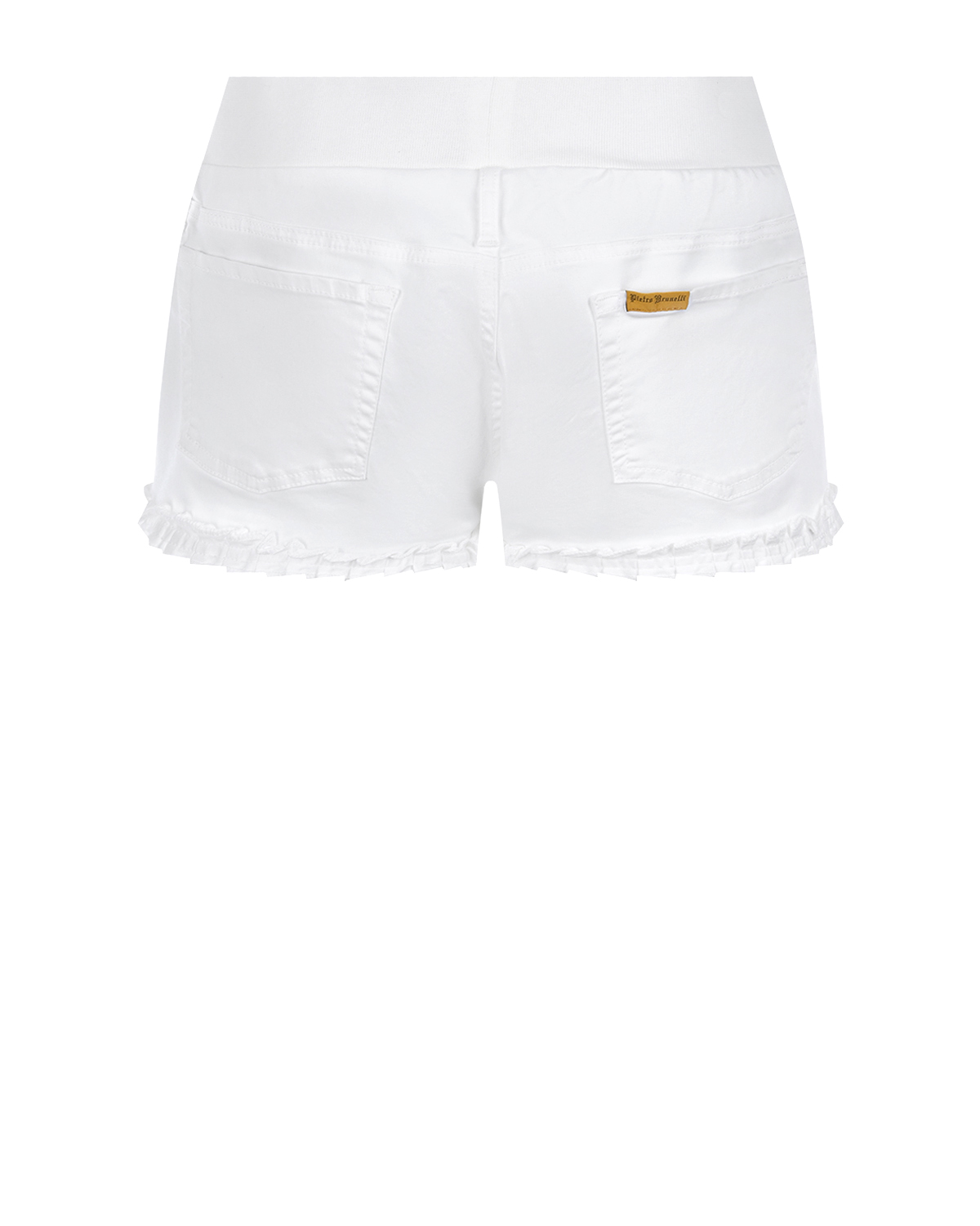 Белые шорты для беременных Pietro Brunelli, размер 42, цвет белый - фото 6
