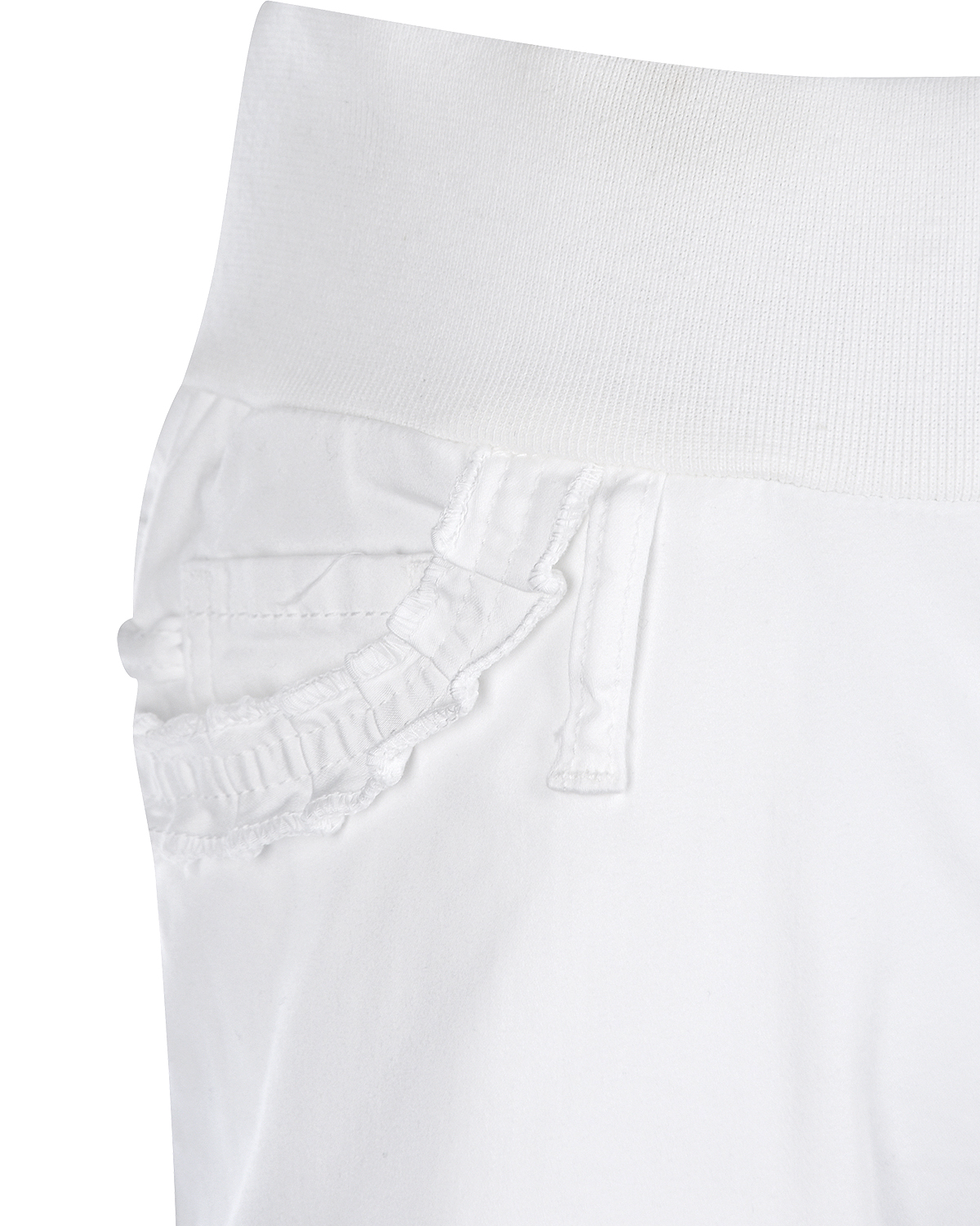 Белые шорты для беременных Pietro Brunelli, размер 42, цвет белый - фото 7