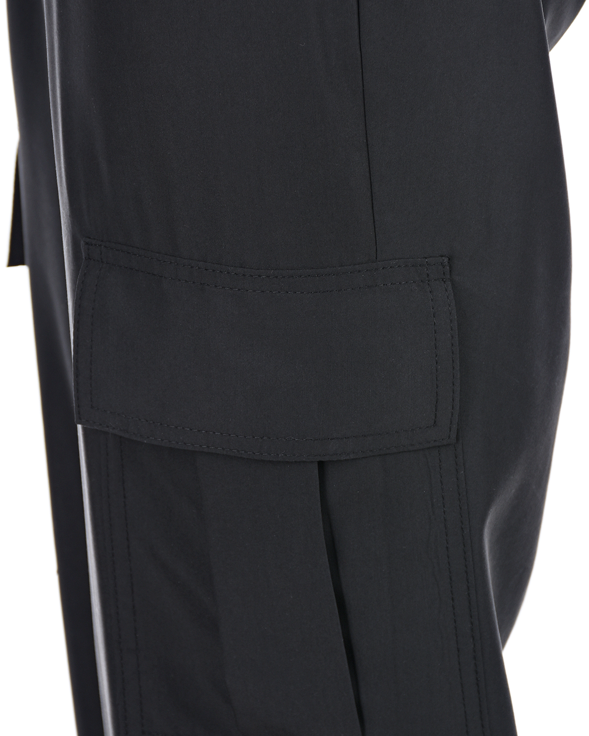 Черные брюки карго для беременных Pietro Brunelli - фото 9
