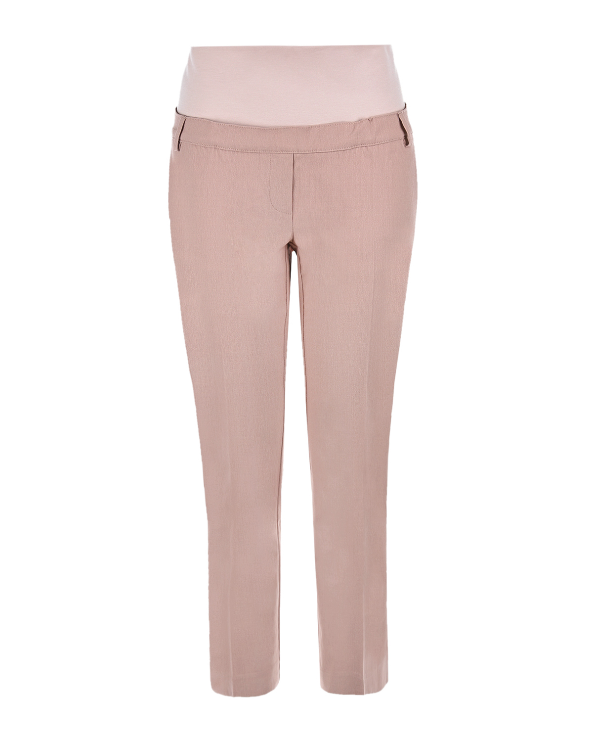 Купить Розовые брюки-капри для беременных Pietro Brunelli, Нет цвета, 69%вискоза+23%полиамид+4%нейлон+4%эластан