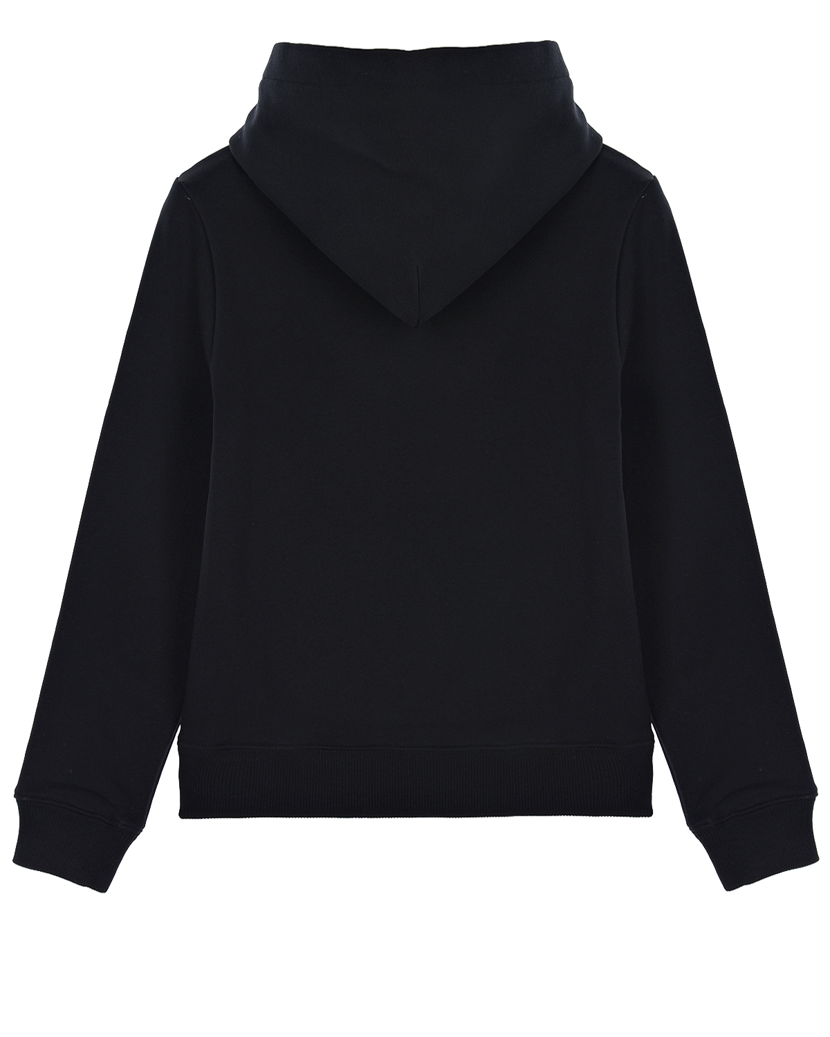 Черная толстовка-худи с надписью "Moscow" Calvin Klein детская, размер 128, цвет черный - фото 2