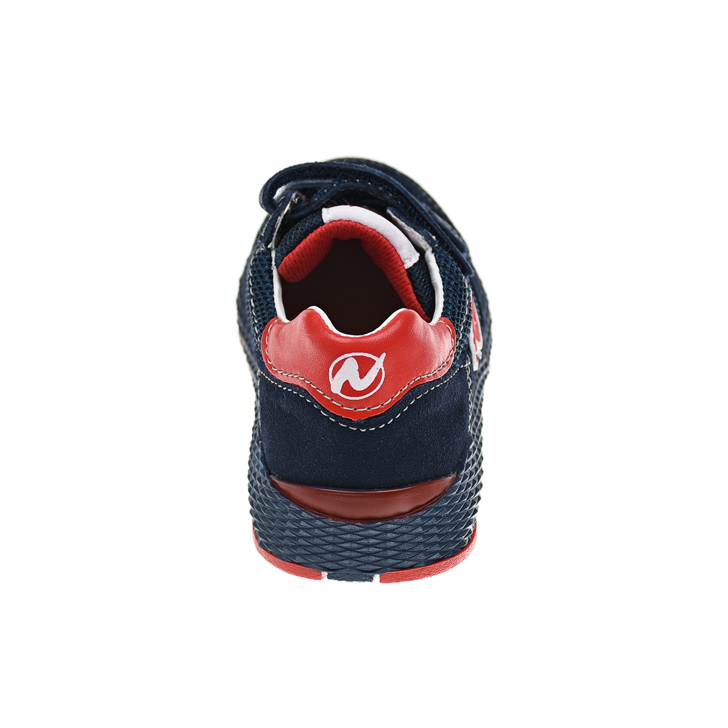 Темно-синие кроссовки с красным логотипом Naturino детское, размер 24, цвет синий - фото 3