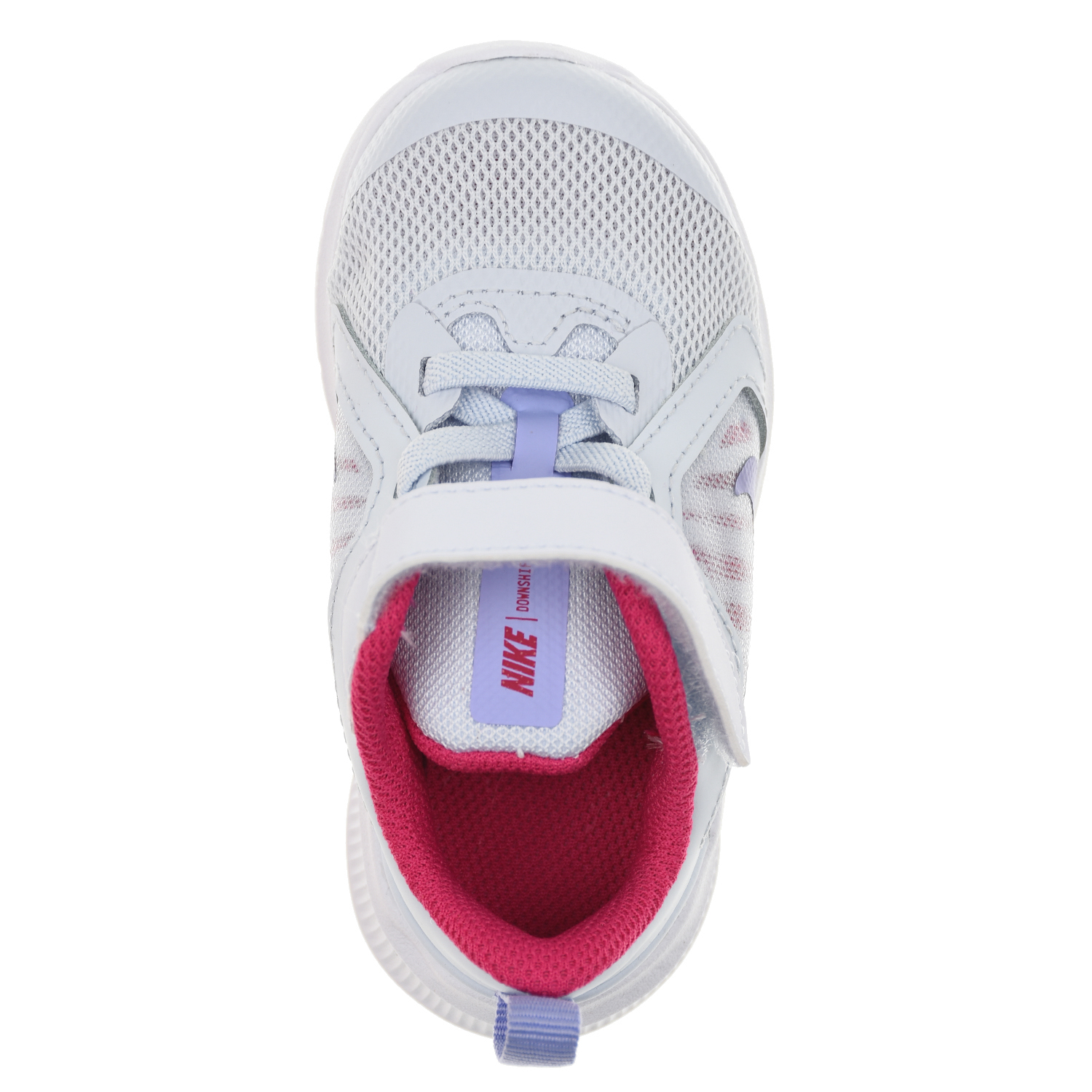 Кроссовки Downshifter 10 для девочек Nike детские, размер 20, цвет голубой - фото 4