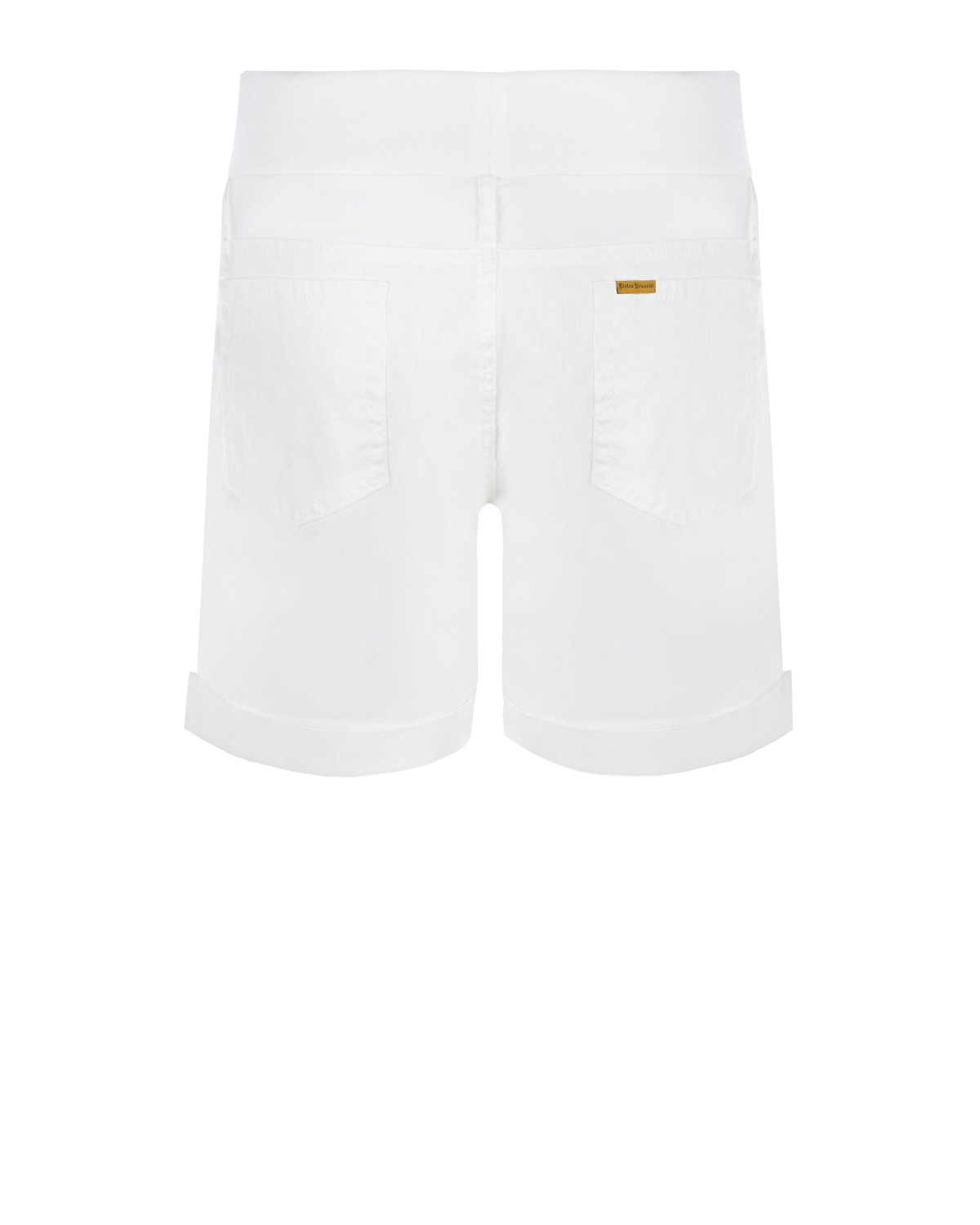 Белые шорты для беременных Pietro Brunelli, размер 40, цвет белый - фото 5