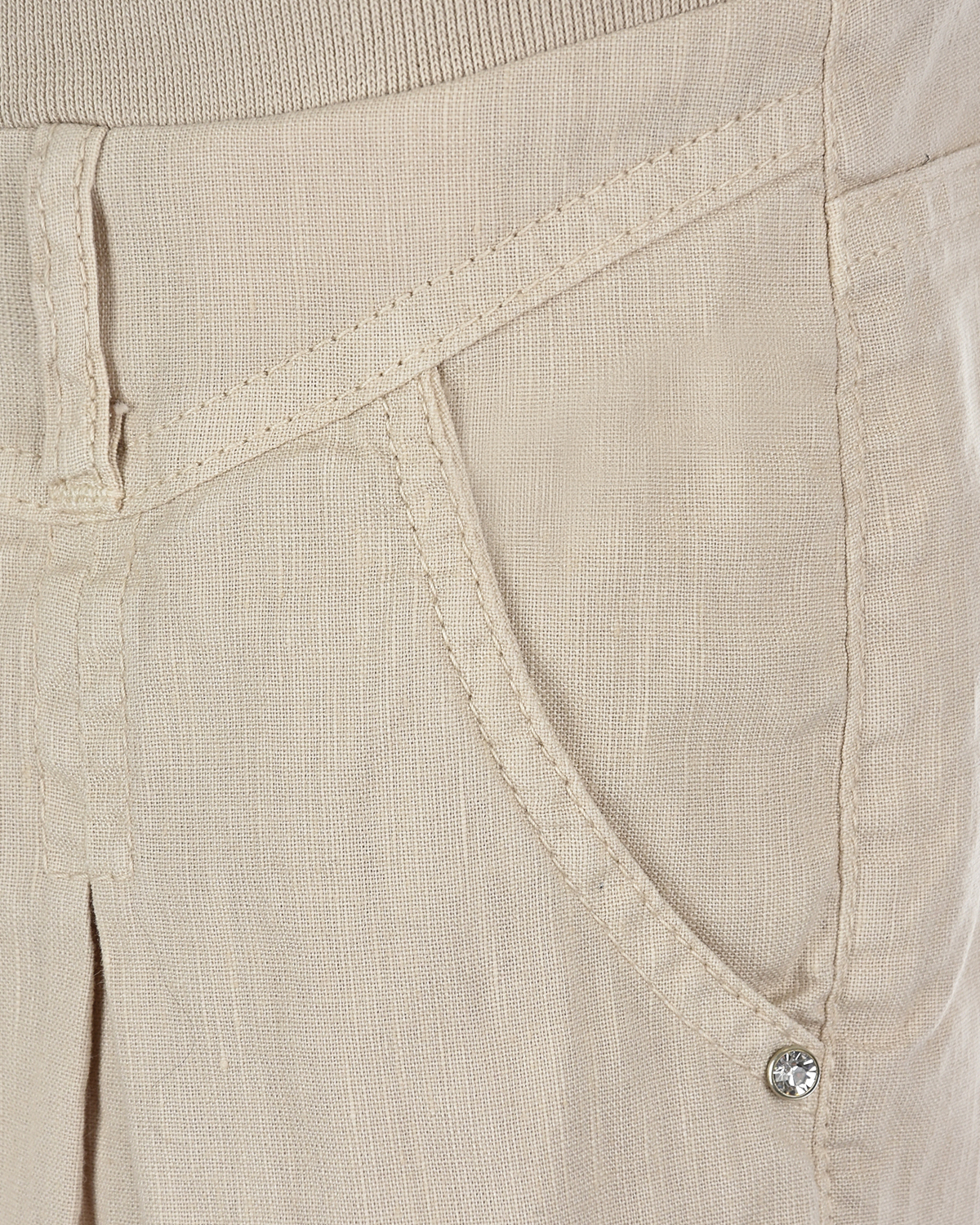 Бежевые шорты для беременных Pietro Brunelli, размер 42, цвет бежевый - фото 6