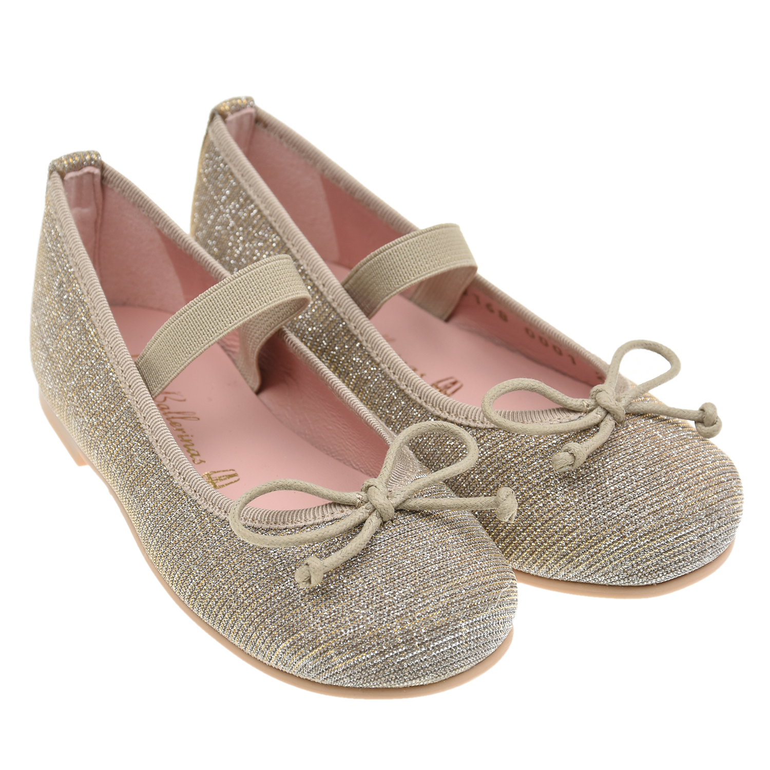 Туфли с золотистой отделкой Pretty Ballerinas, размер 24, цвет нет цвета - фото 1