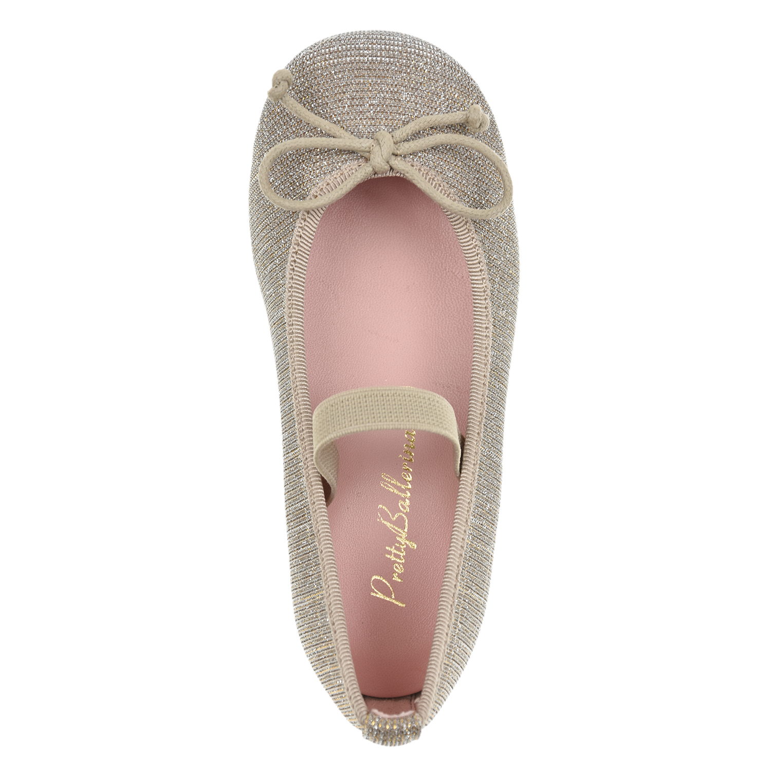 Туфли с золотистой отделкой Pretty Ballerinas, размер 24, цвет нет цвета - фото 4