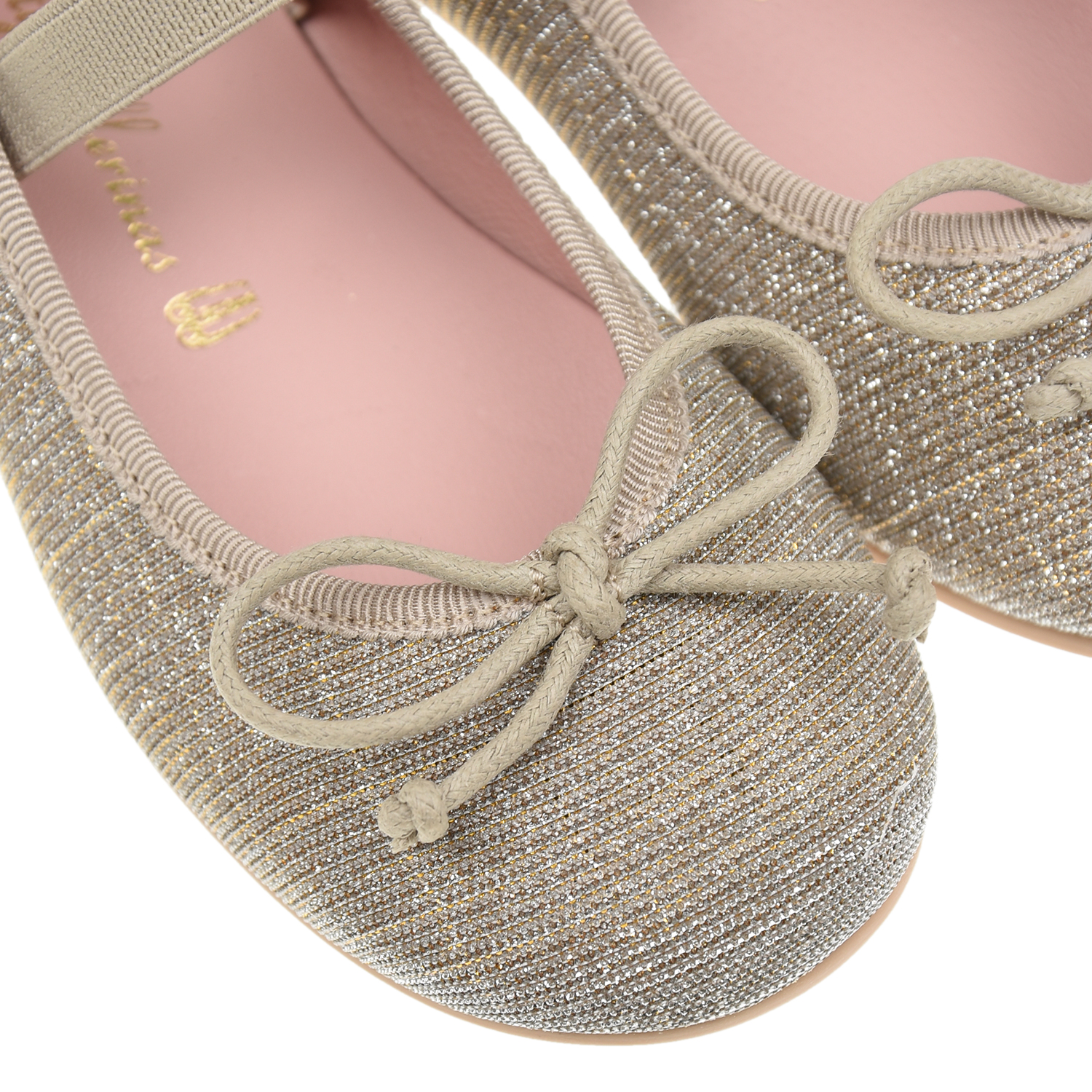 Туфли с золотистой отделкой Pretty Ballerinas, размер 24, цвет нет цвета - фото 6