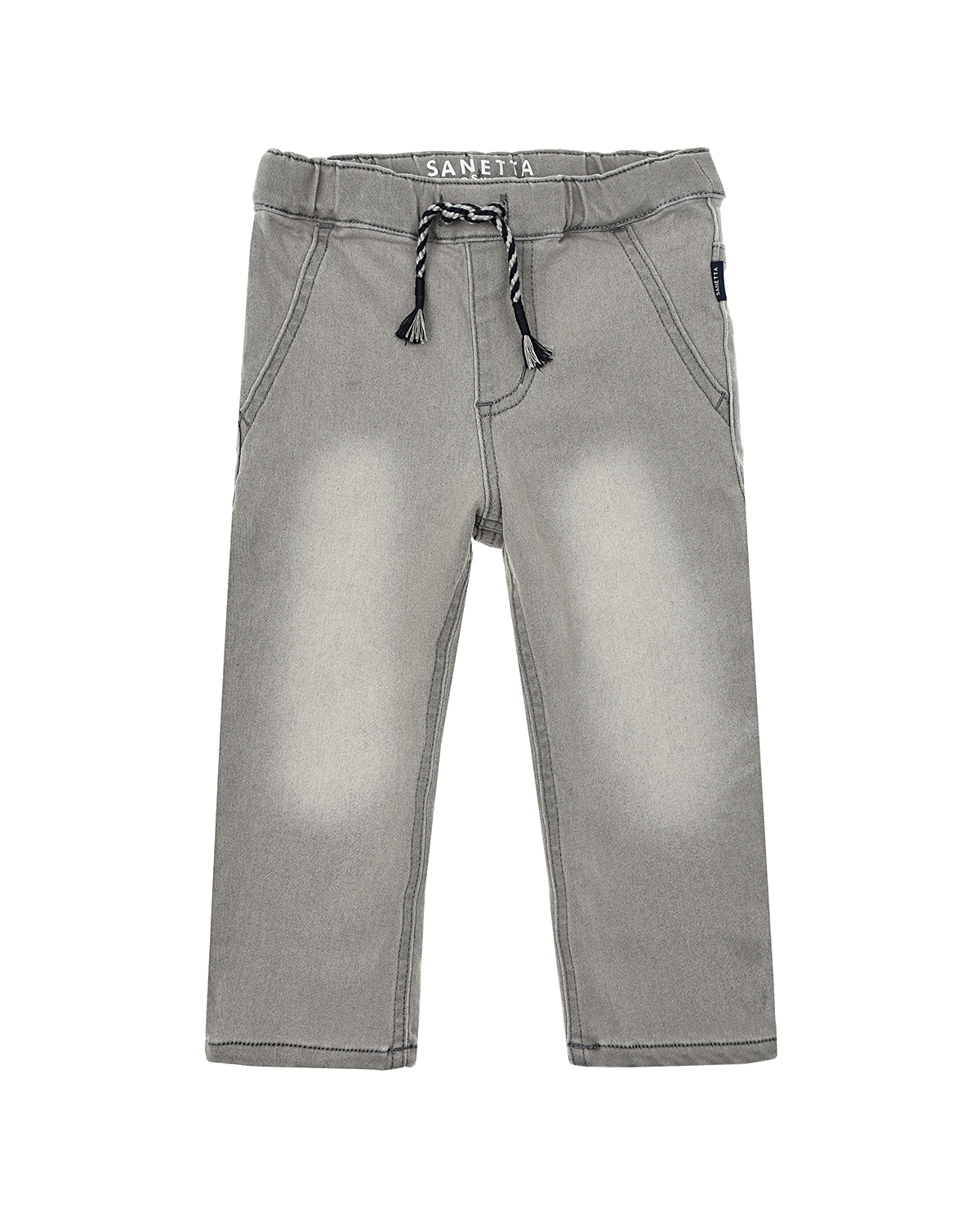 Серые джинсовые брюки Sanetta Kidswear