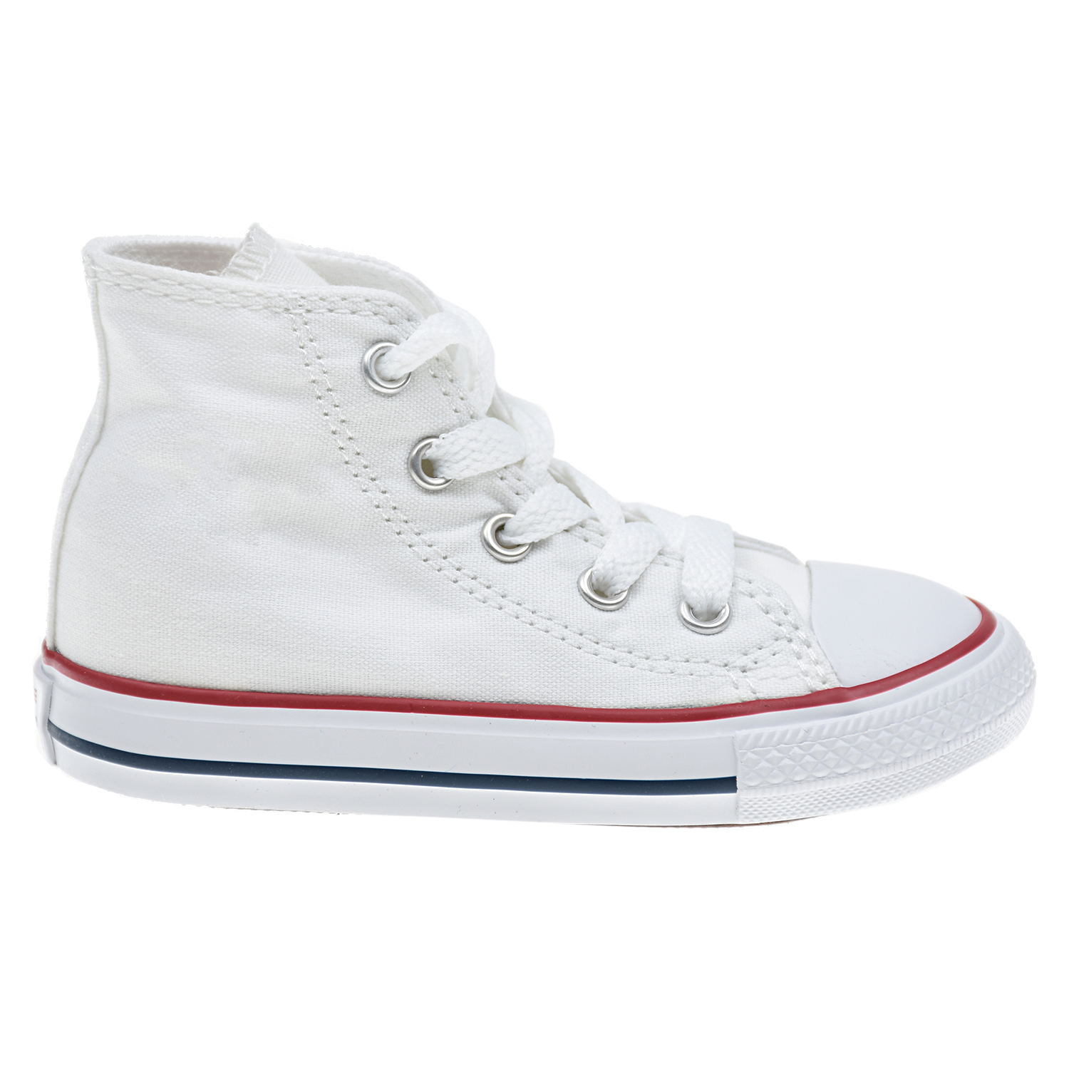 Высокие белые кеды Converse детские, размер 23, цвет белый - фото 2