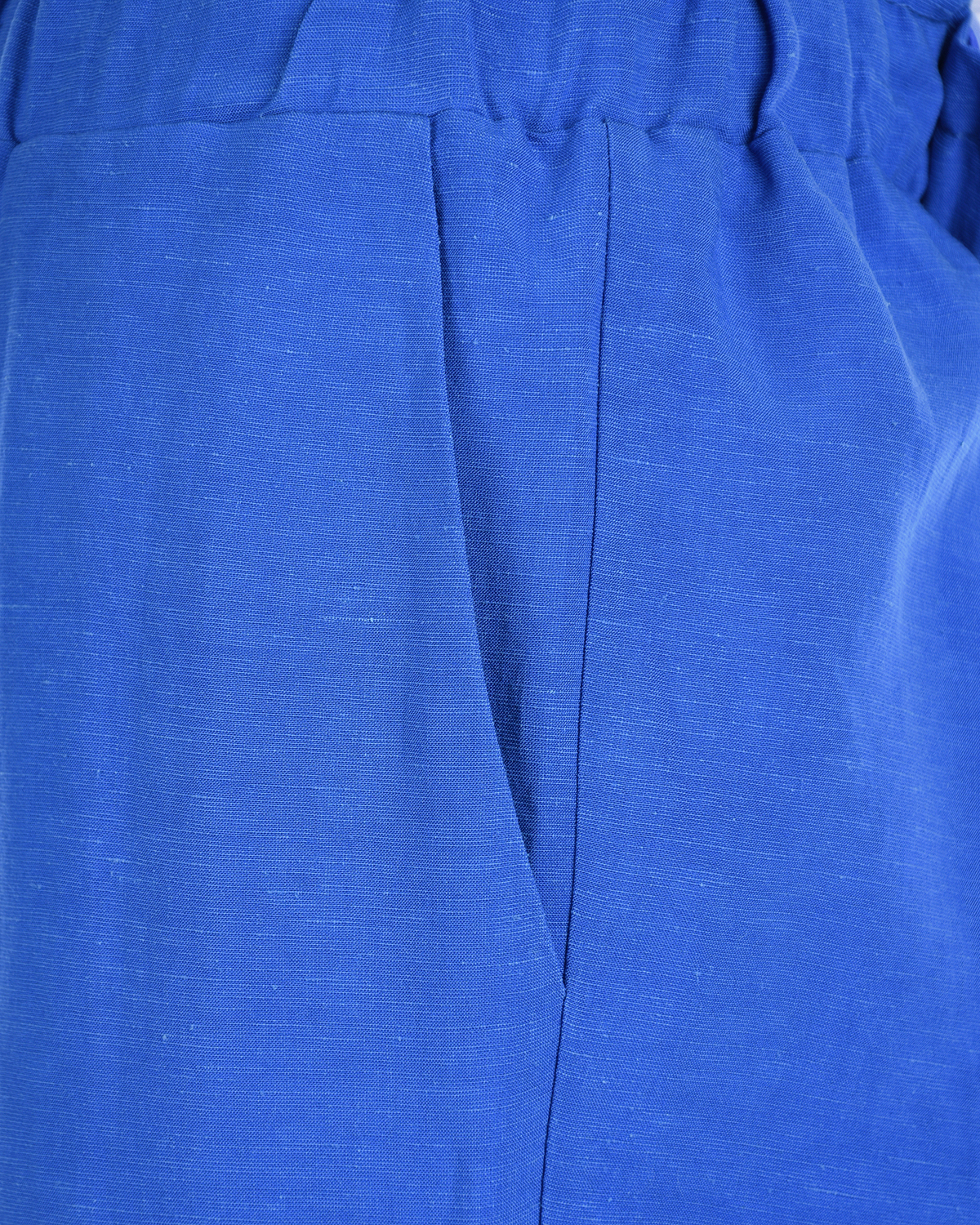 Синие брюки для беременных Pietro Brunelli, размер 40, цвет синий - фото 6