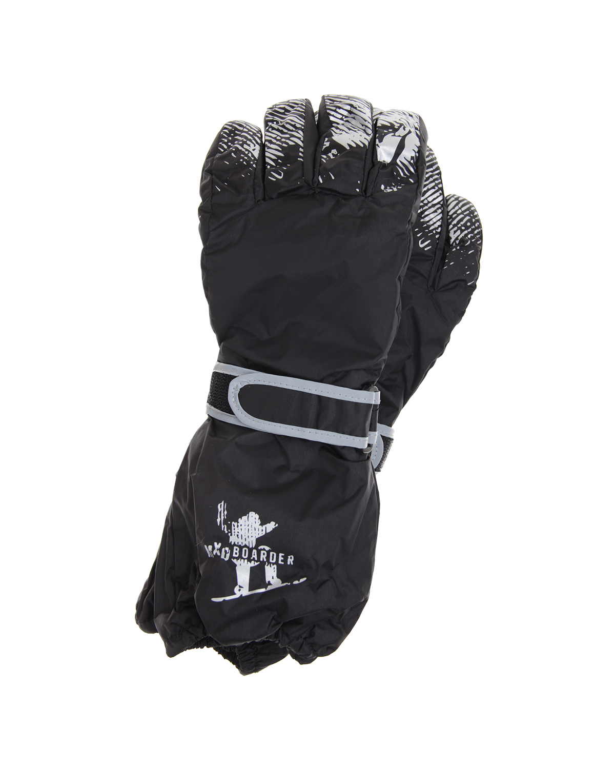 Непромокаемые перчатки MaxiMo детские, размер 5, цвет черный - фото 1