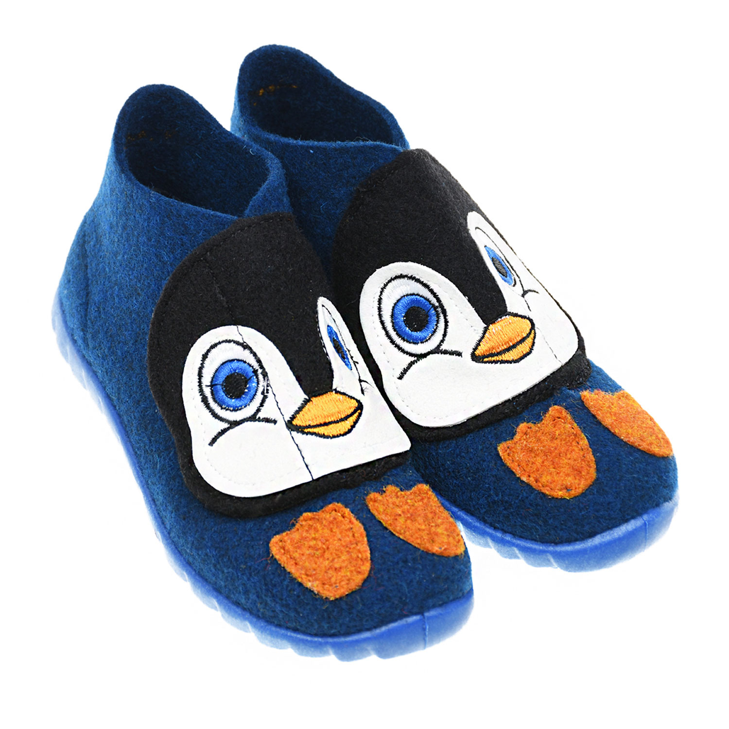 

Войлочные тапочки с аппликацией SUPERFIT, Синий, Войлочные тапочки с аппликацией SUPERFIT