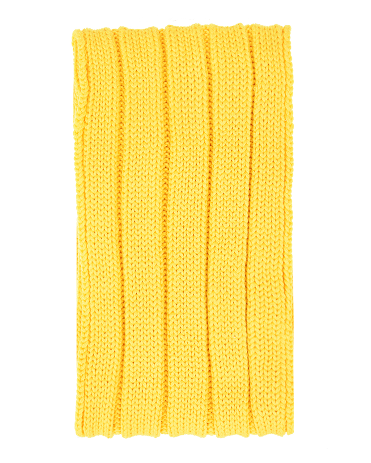 Желтый шарф из шерсти Catya, размер unica, цвет нет цвета - фото 2