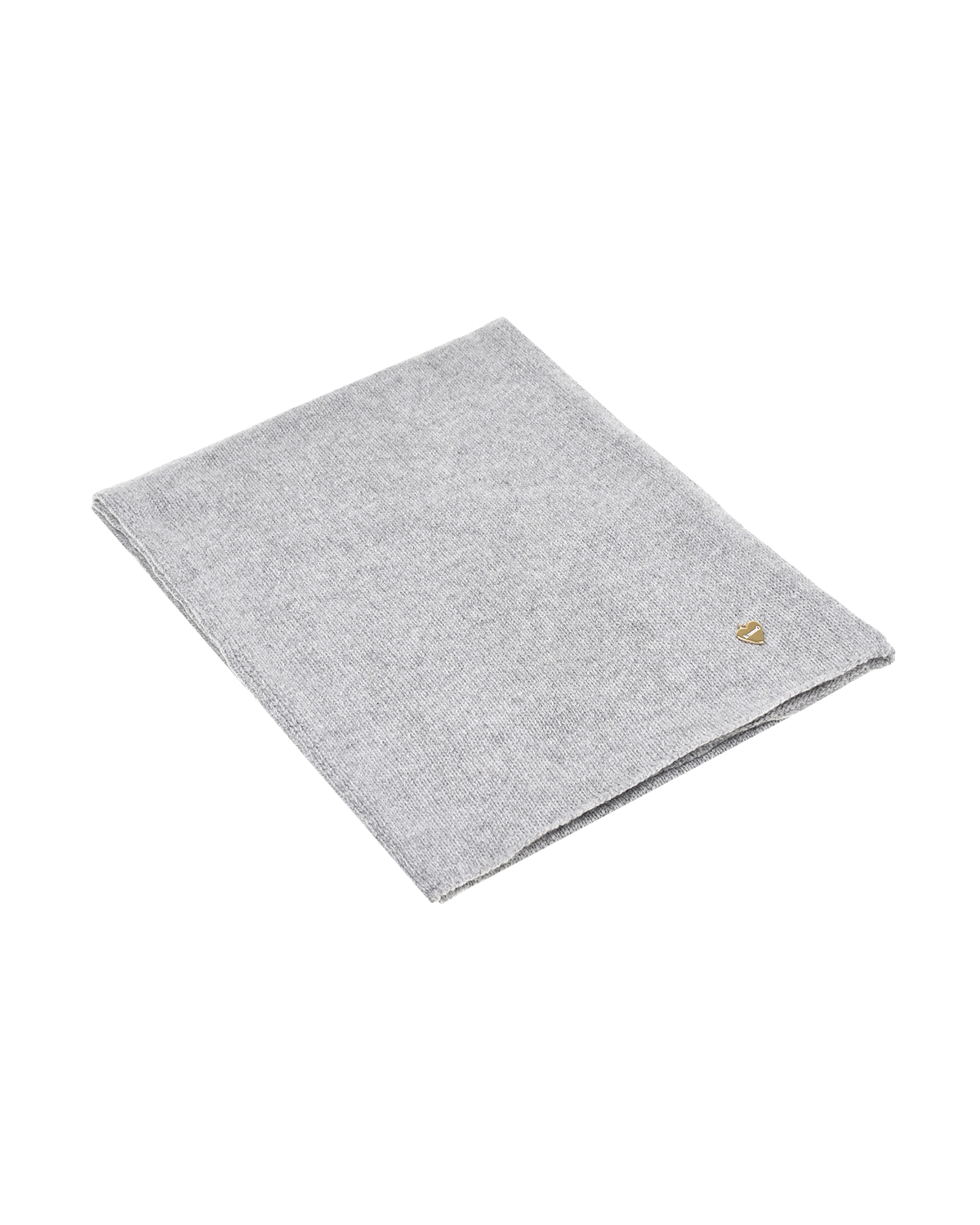 

Серый шарф из шерсти и кашемира Il Trenino