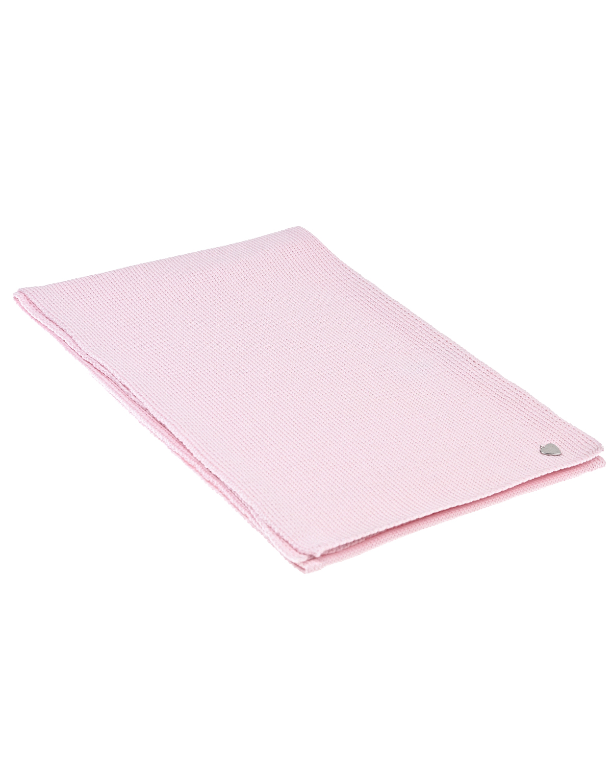 Розовый шарф из шерсти 155х25 см Il Trenino детский - фото 1