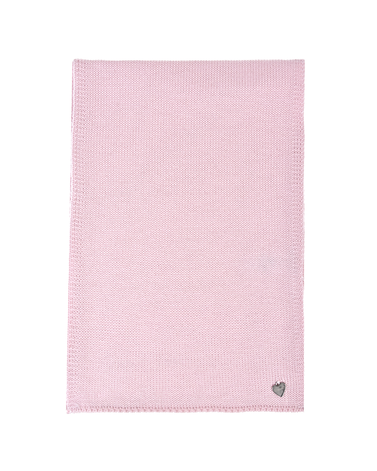 Розовый шарф из шерсти 155х25 см Il Trenino детский - фото 2
