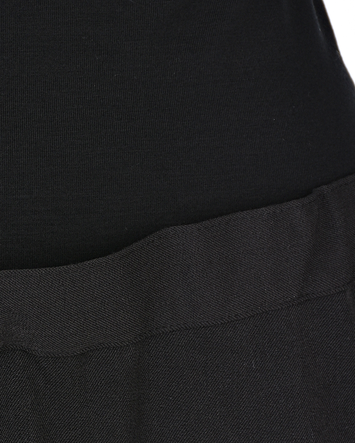 Черная юбка-миди для беременных Cedric Pietro Brunelli - фото 6