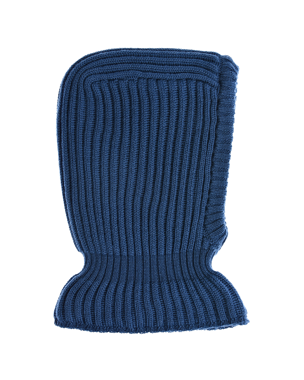 Синяя шапка-шлем из шерсти Il Trenino детская, размер 55, цвет синий