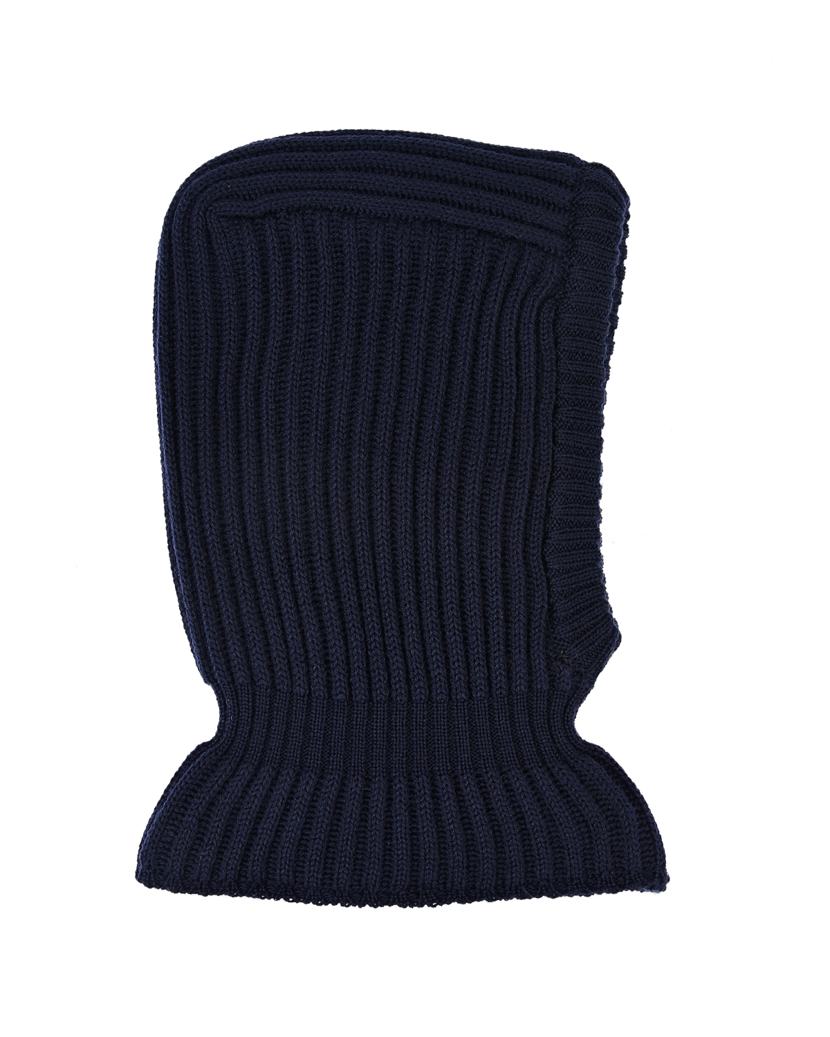 Шерстяная шапка-шлем Il Trenino детская, размер 55, цвет синий