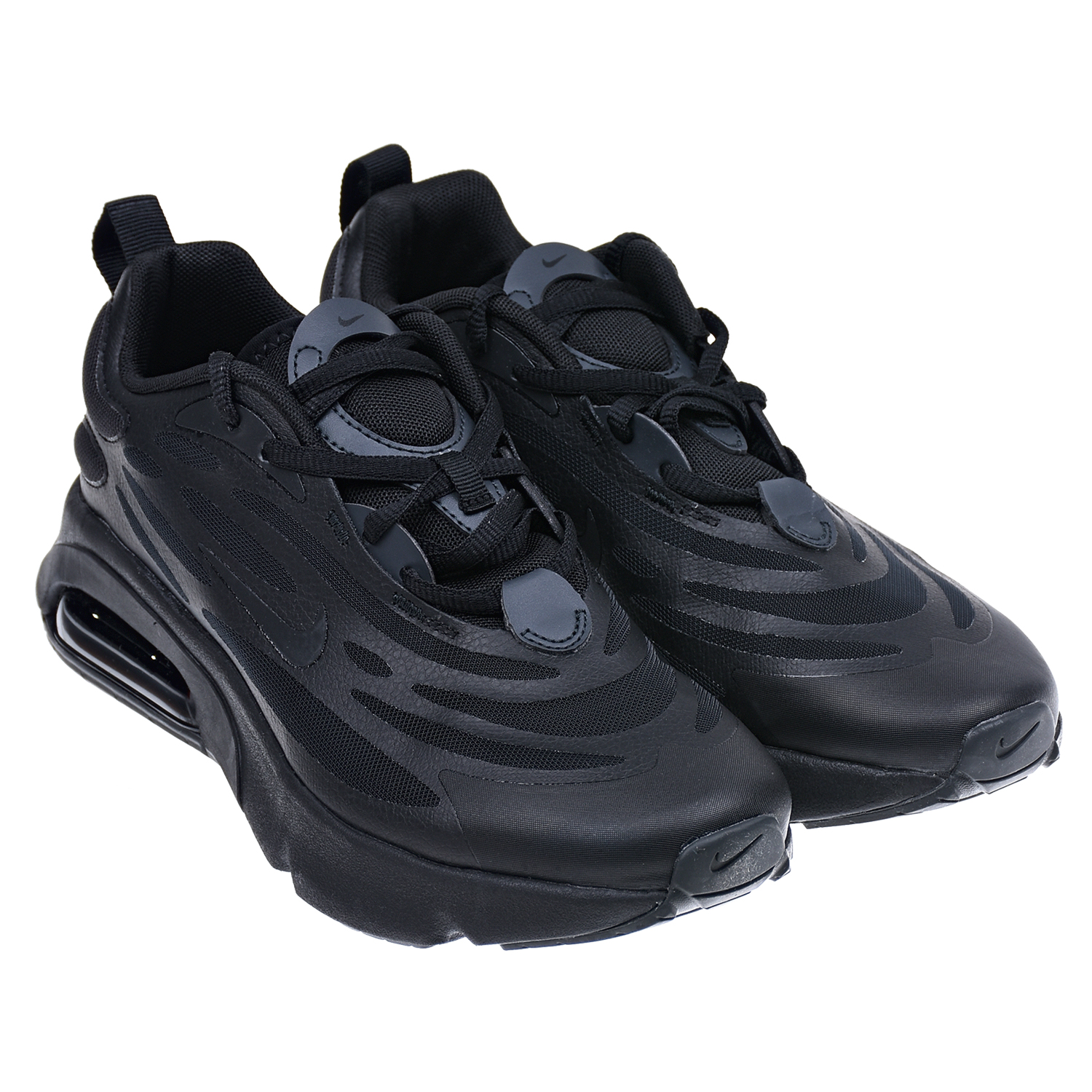 Черные кроссовки Air Max Exosense Nike детские, размер 35, цвет черный - фото 1