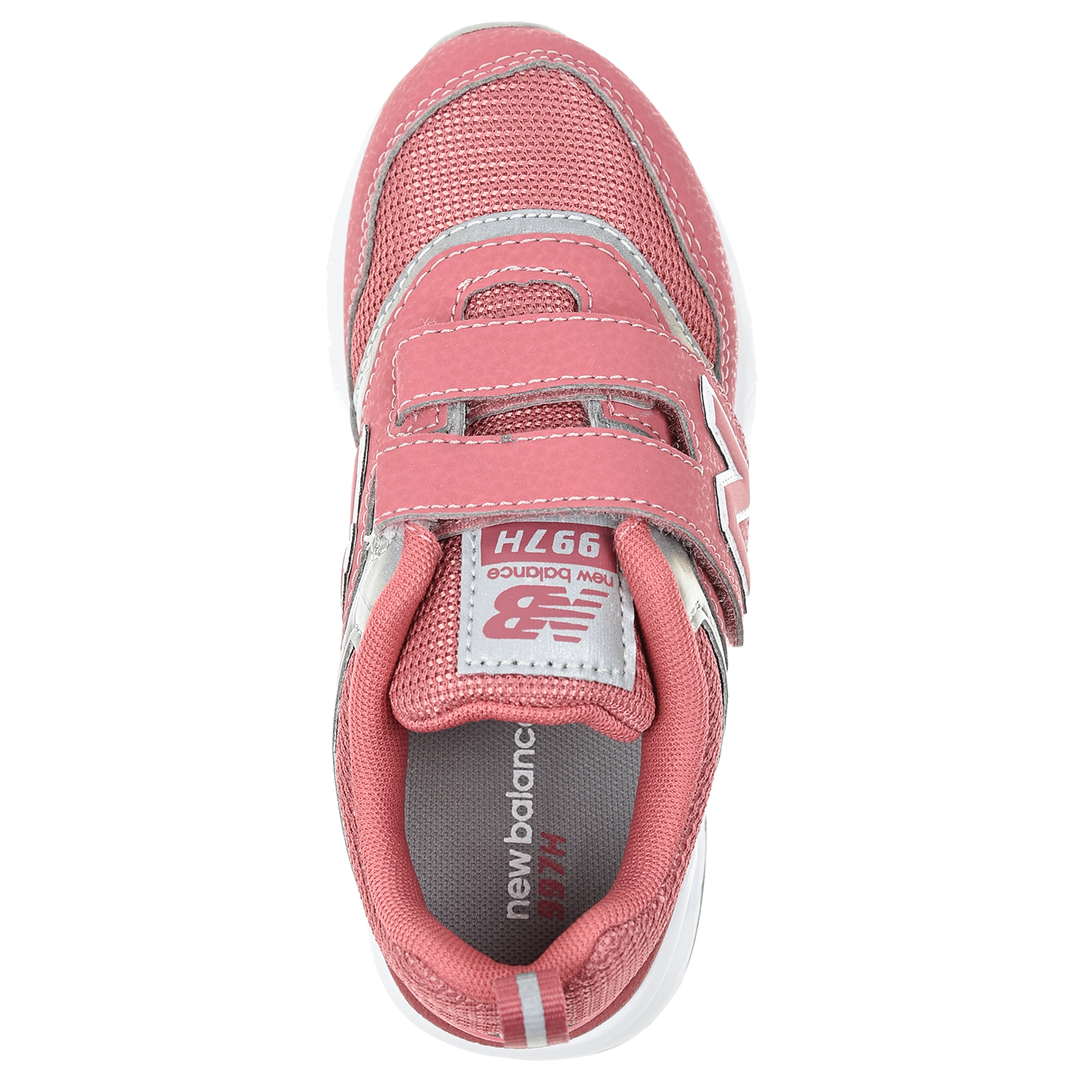 Розовые кроссовки 997H NEW BALANCE детские, размер 28, цвет розовый - фото 4