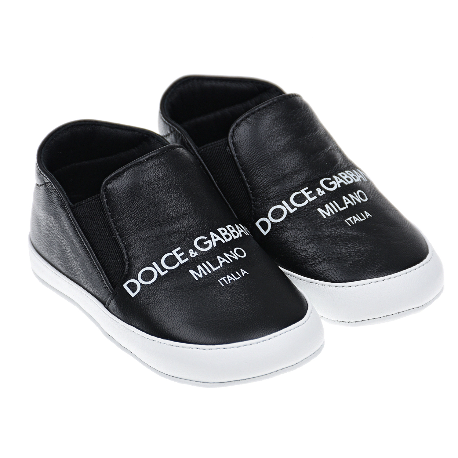 

Черные пинетки с белой подошвой Dolce&Gabbana, Черный, Черные пинетки с белой подошвой Dolce&Gabbana