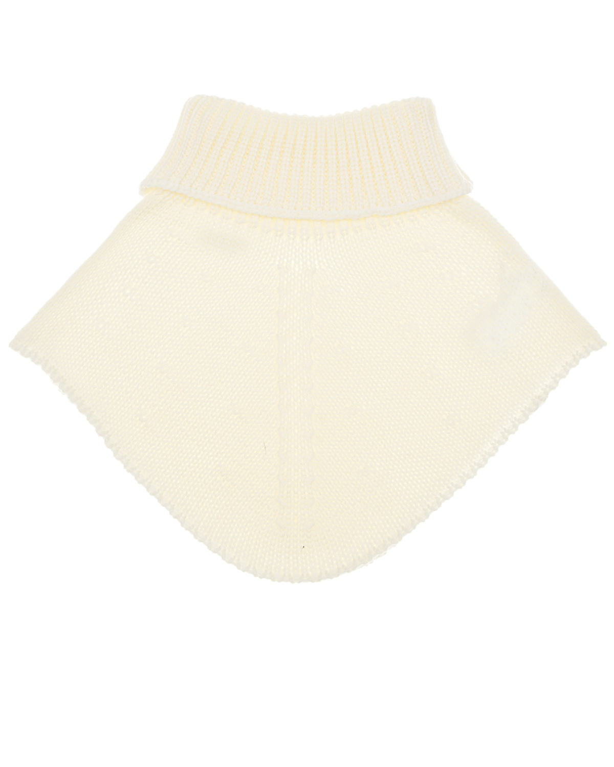 Белый шарф-горло из шерсти Il Trenino детский, размер unica - фото 2