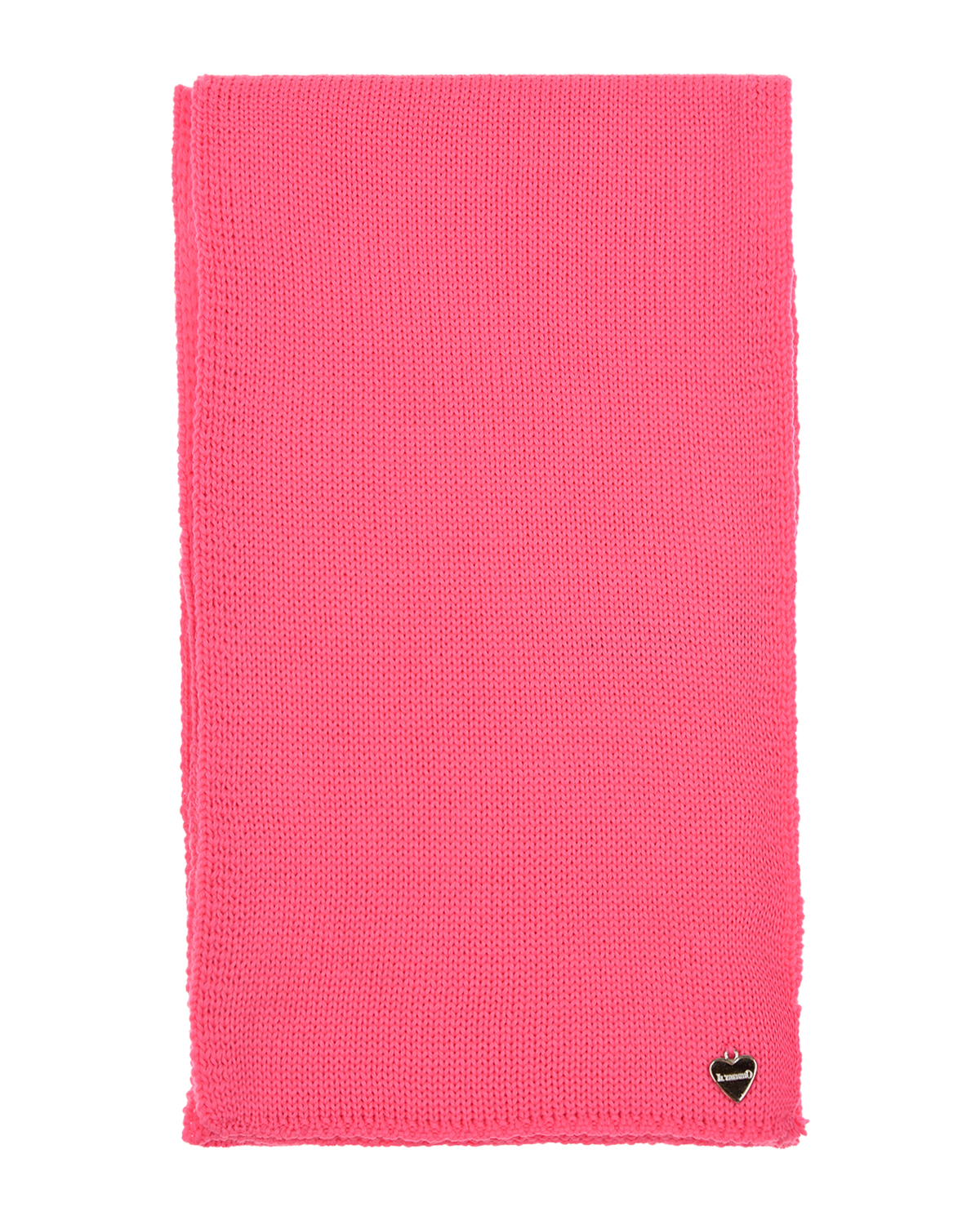 Неоново-розовый шарф 140х19 см Il Trenino детское, размер unica - фото 2