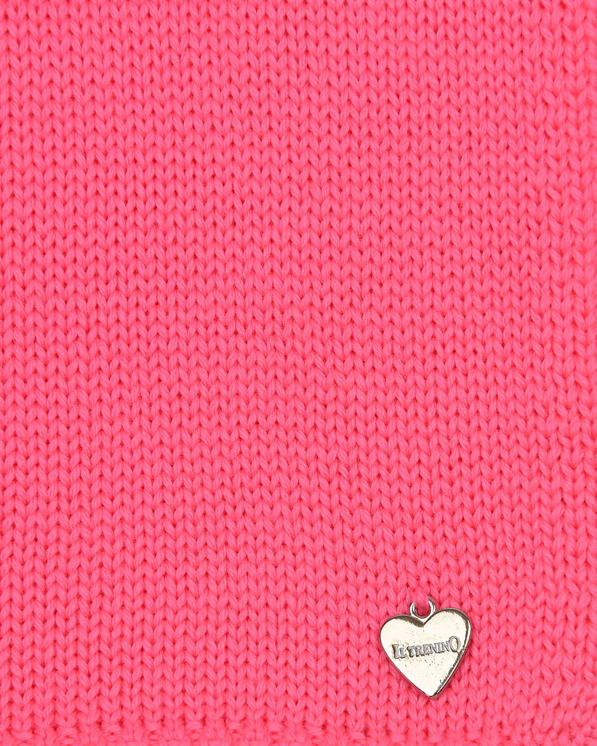 Неоново-розовый шарф 140х19 см Il Trenino детское, размер unica - фото 3