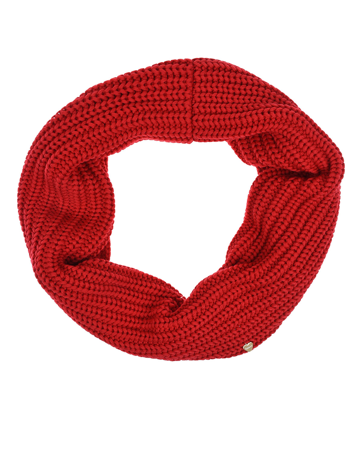 Красный шерстяной шарф Il Trenino детский, размер unica - фото 2