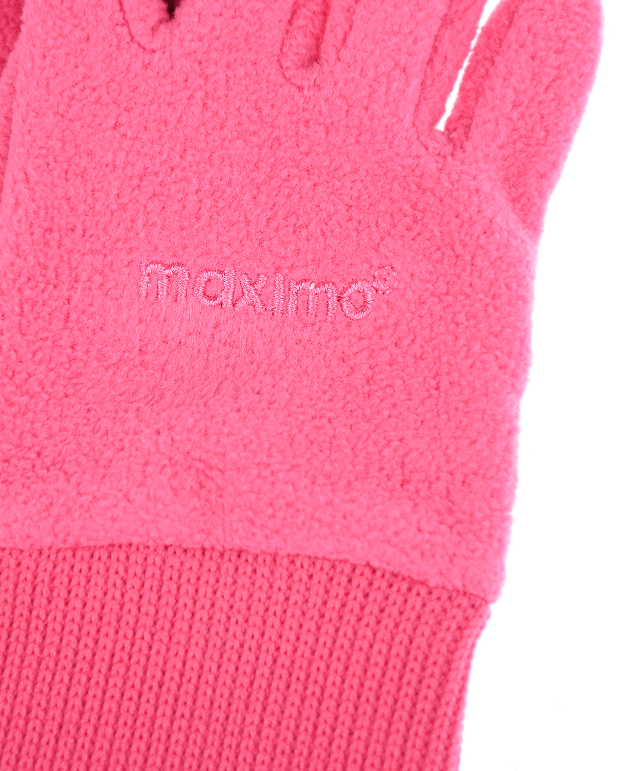 Флисовые перчатки для девочек MaxiMo детские, размер 2, цвет розовый - фото 3