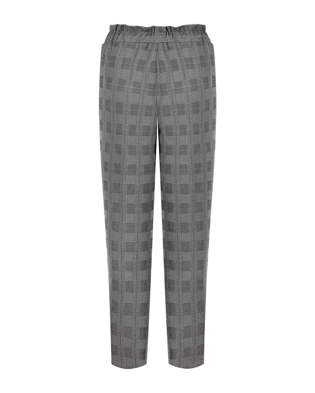 Серые брюки для беременных с поясом на кулиске Pietro Brunelli, размер 40, цвет серый - фото 5